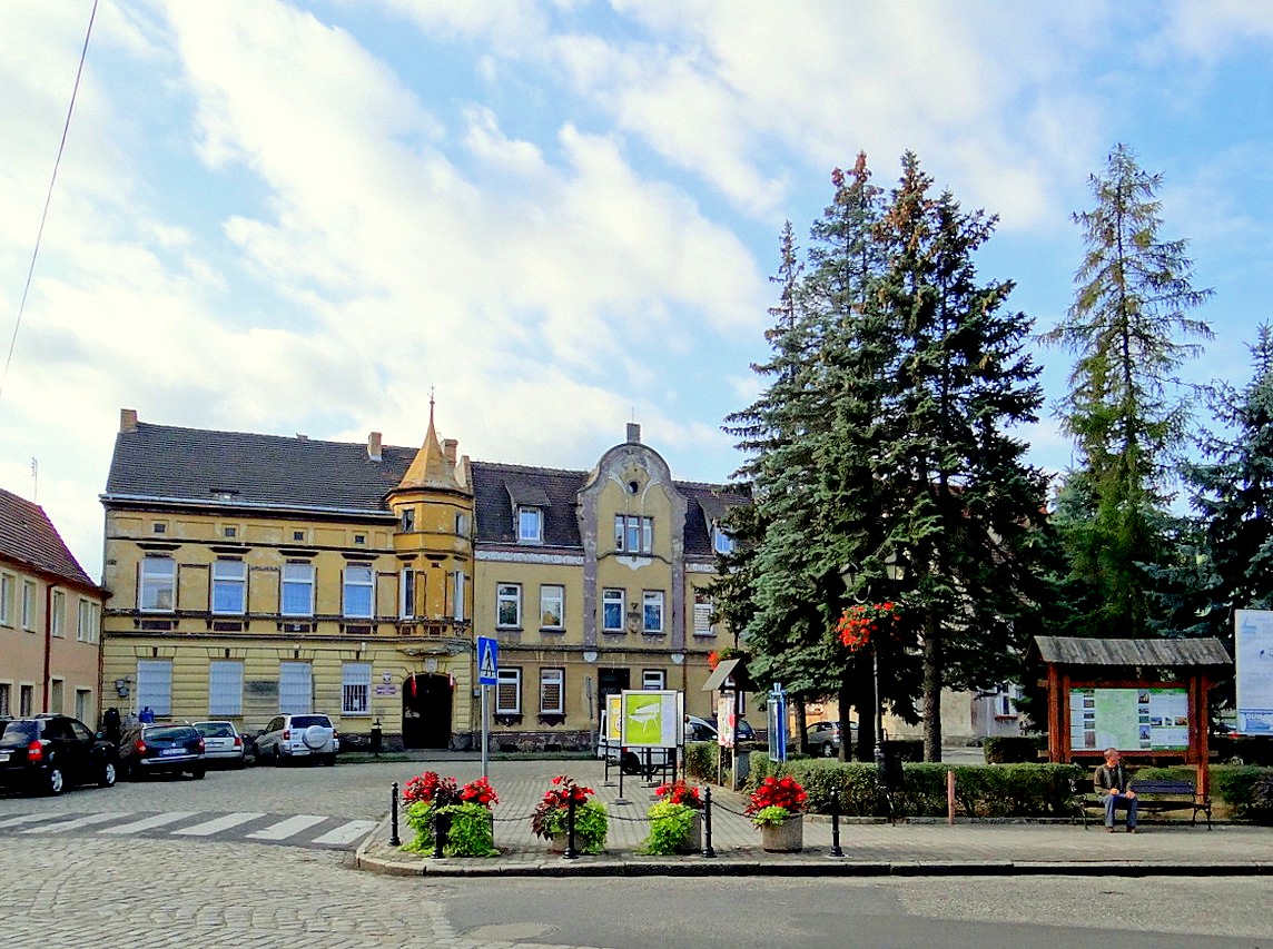 Marktplatz in Jasień