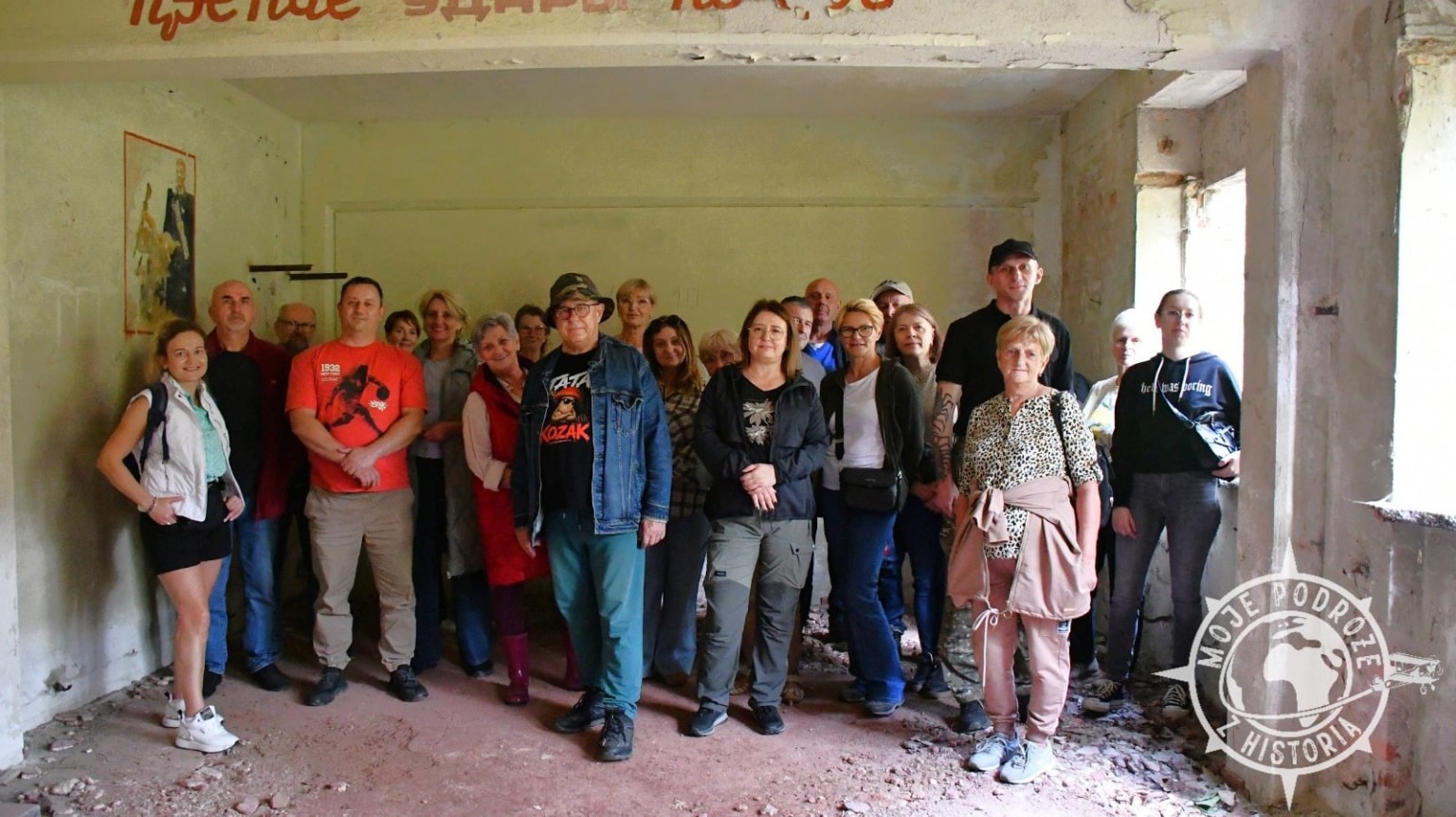 Rundgang mit der Stadt- und Gemeindeverwaltung Brody im Bunkerwald – zdjęcie 1