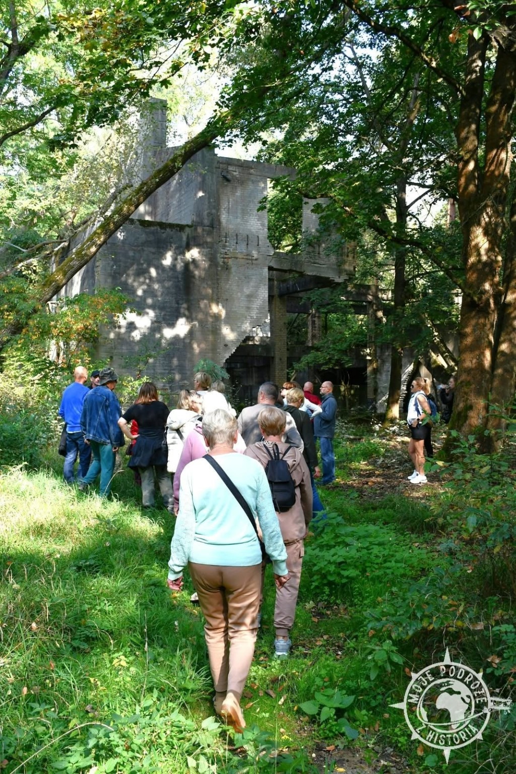 Rundgang mit der Stadt- und Gemeindeverwaltung Brody im Bunkerwald – zdjęcie 3