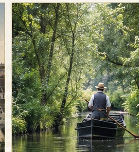 Spreewald / Błota - Wasserlandschaft und traditionelle Wege