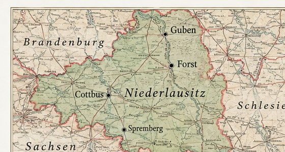 Kreis Sorau und östliche Niederlausitz