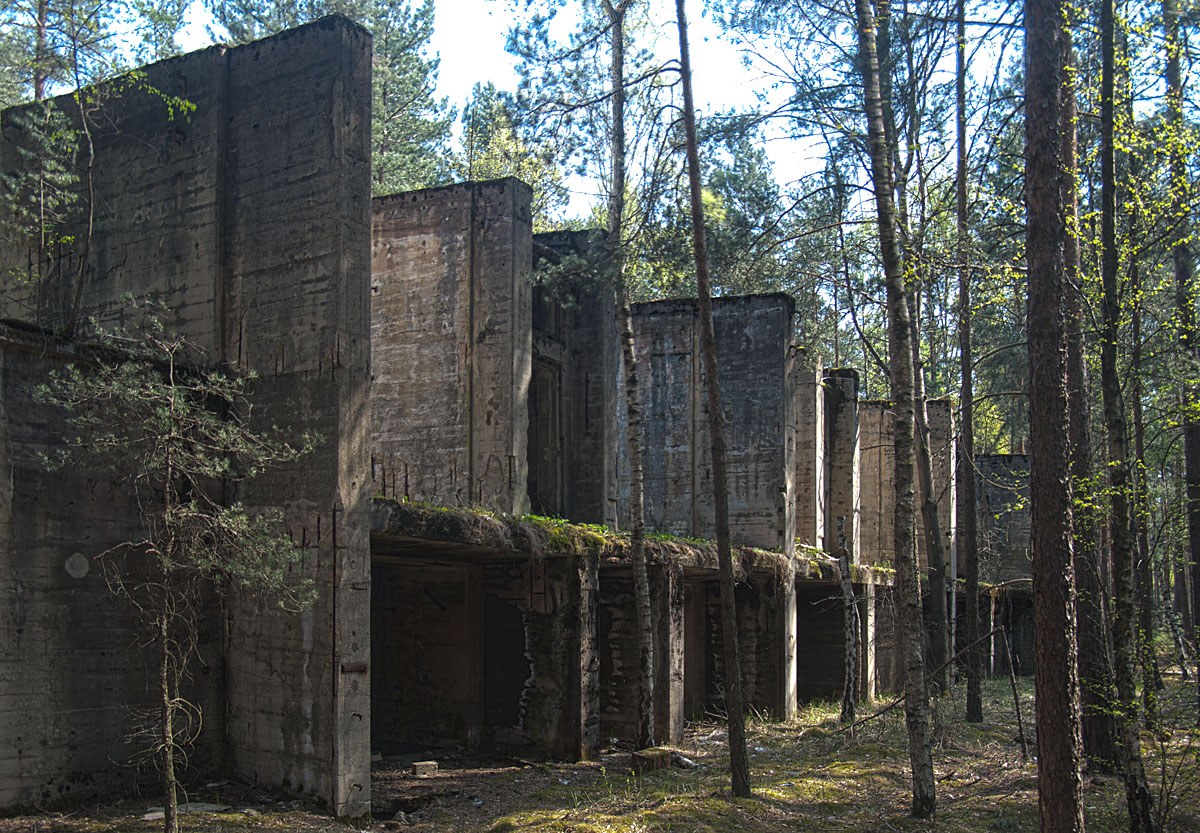 Reste des Komplexes in Brożek, 2011